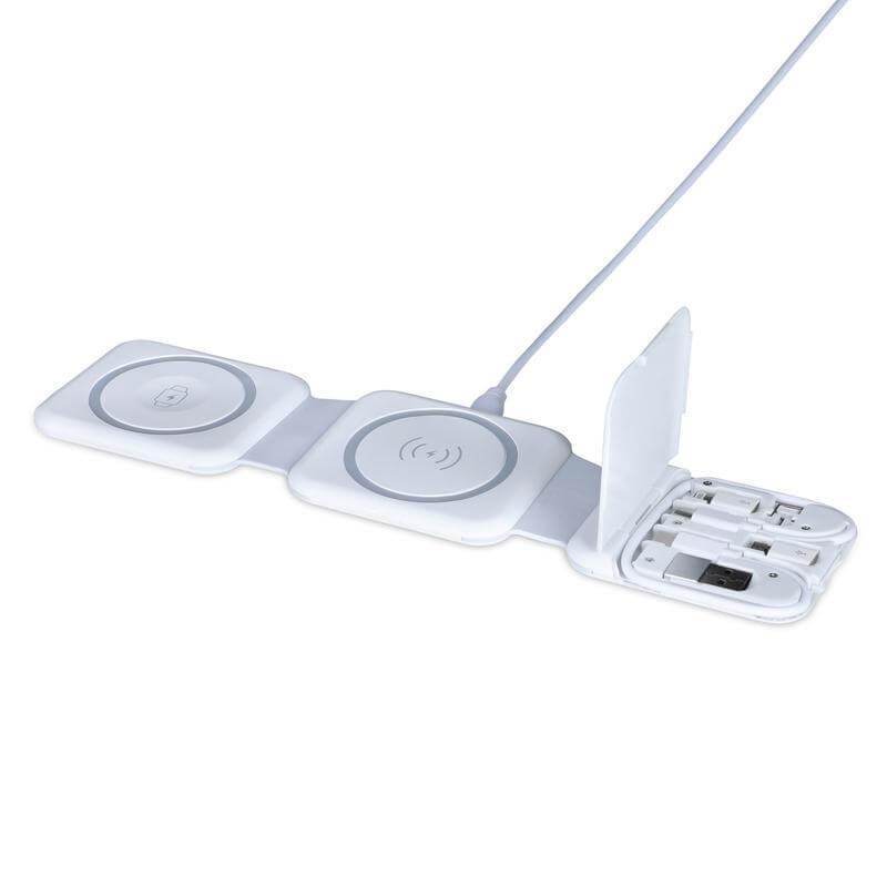 BOLERO - @memorii 2 in 1 Wireless Charger with Multi Cable Set - Grace Customs
