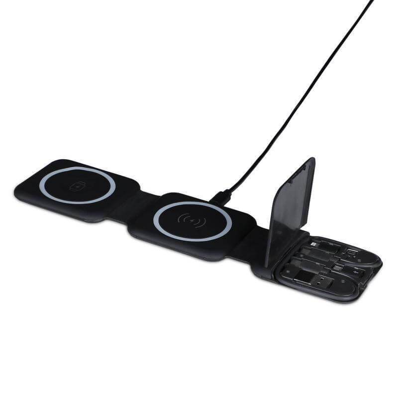 BOLERO - @memorii 2 in 1 Wireless Charger with Multi Cable Set - Grace Customs