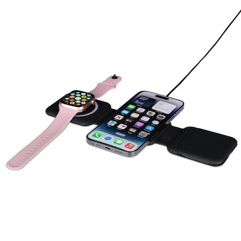 BOLERO - @memorii 2 in 1 Wireless Charger with Multi Cable Set - Grace Customs