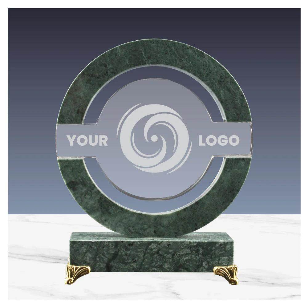 Round Crystal and Marble Awards in Hardboard Box - Grace Customs