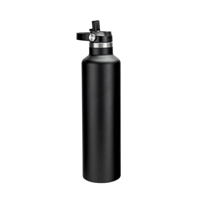 Vacuum Stainless Steel Bottle with Sports Lid - 1L - Grace Customs