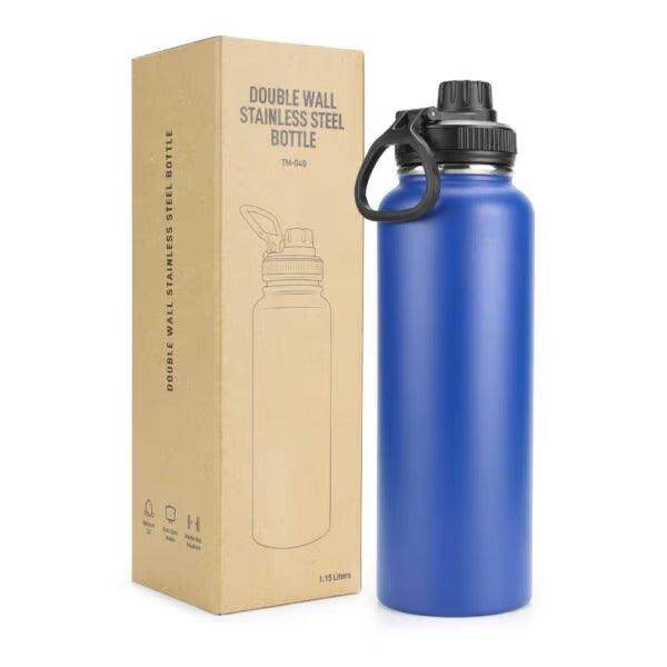 Double Wall Stainless Steel Bottles with Carry Handle - Grace Customs