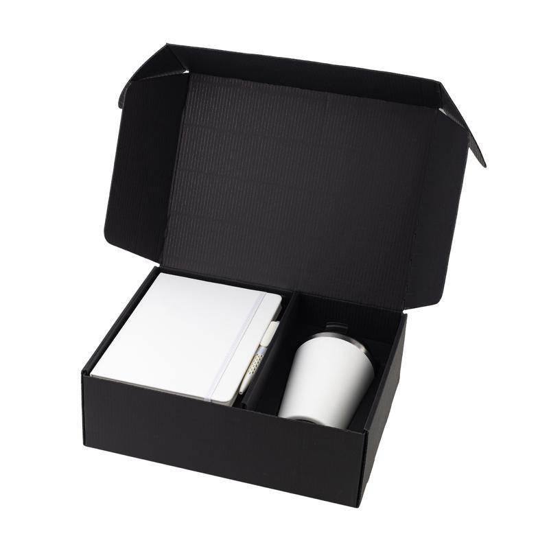 KOKSI - Giftology Set of Double Walled Tumbler, A5 Notebook and Pen - Grace Customs