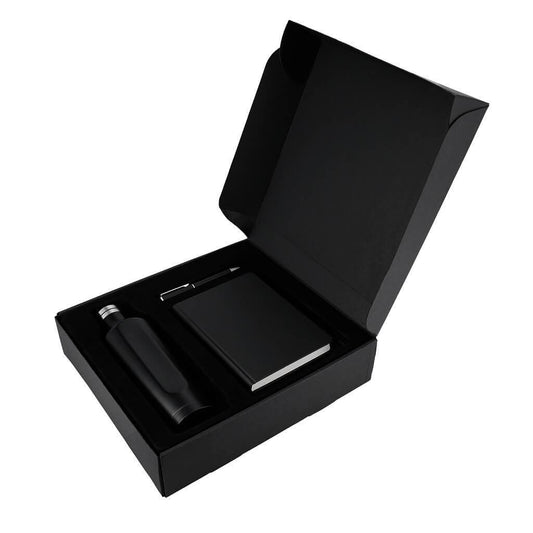 ARGAKI - SANTHOME Gift Set- SS Bottle, Notebook and Pen - Grace Customs