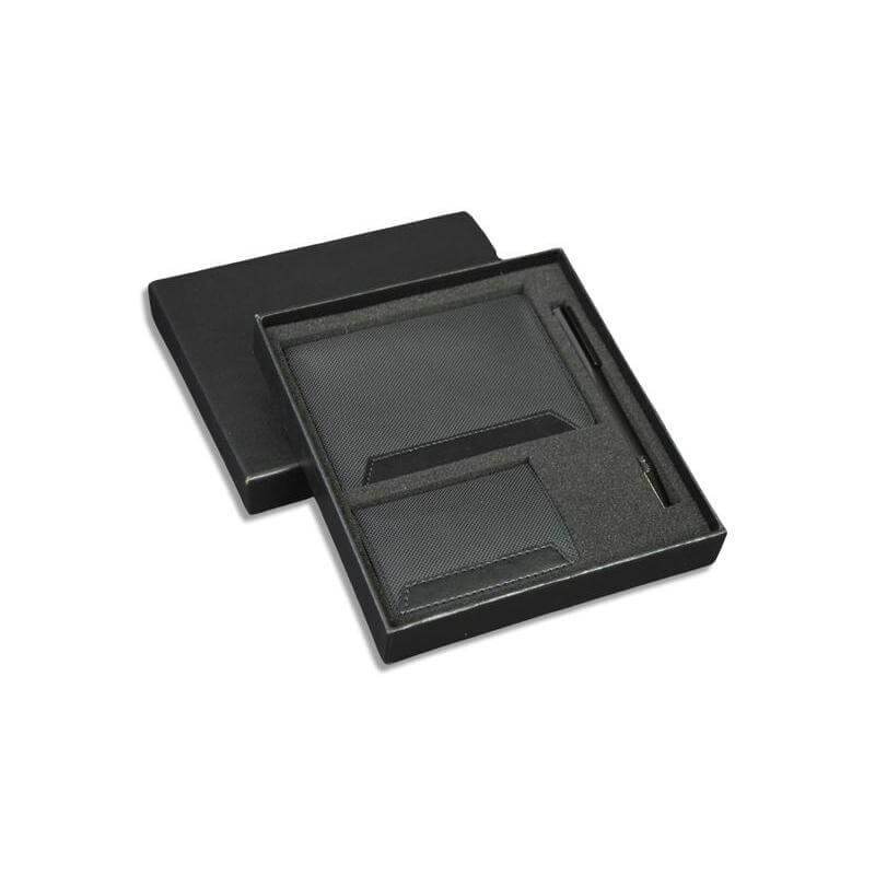 IRTA - Executive Set of Passport Cover, Name Card Holder and Metal Pen - Grace Customs