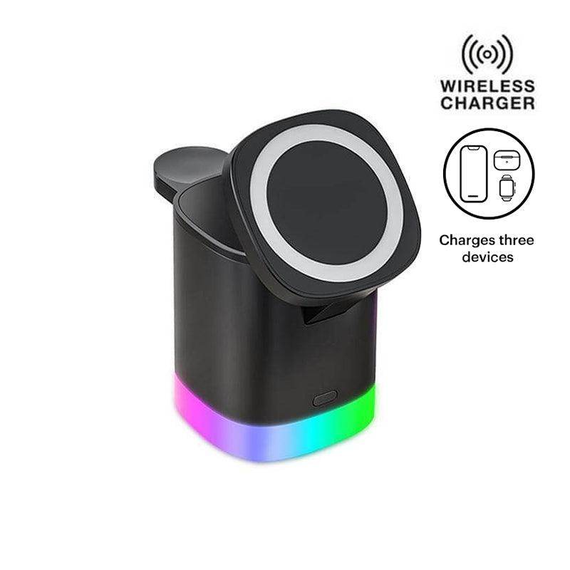 SIRAN - Giftology Mag 3-In-1 Compact Wireless Charger - Grace Customs