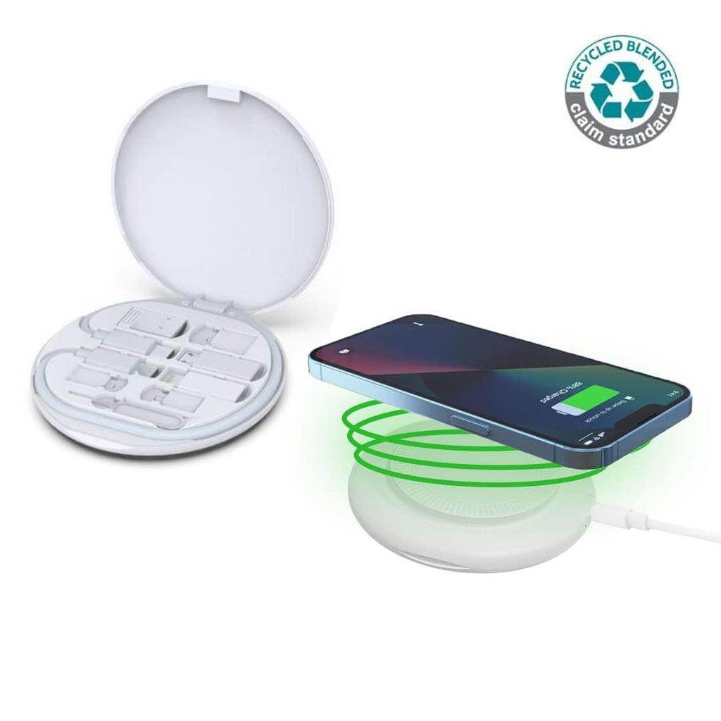 OSLO Mag - @memorii Recycled 15W Magnetic Wireless Charger Multicable Set - Grace Customs