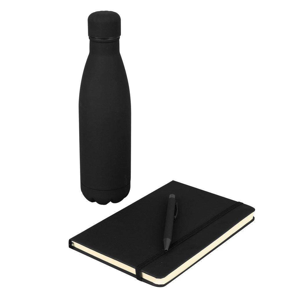LAUTA - Giftology Set of Stainless Bottle, Notebook and Pen - Grace Customs