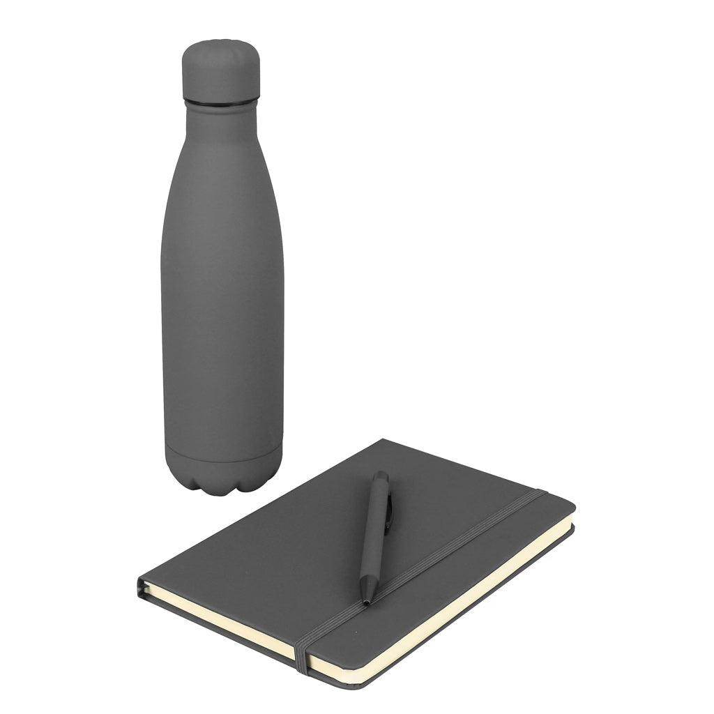 LAUTA - Giftology Set of Stainless Bottle, Notebook and Pen - Grace Customs