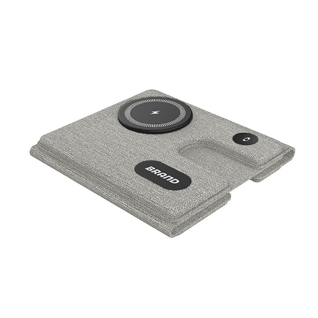 PLANA - CHANGE ZERO Recycled 3-in-1 Wireless Charger Station - Grace Customs