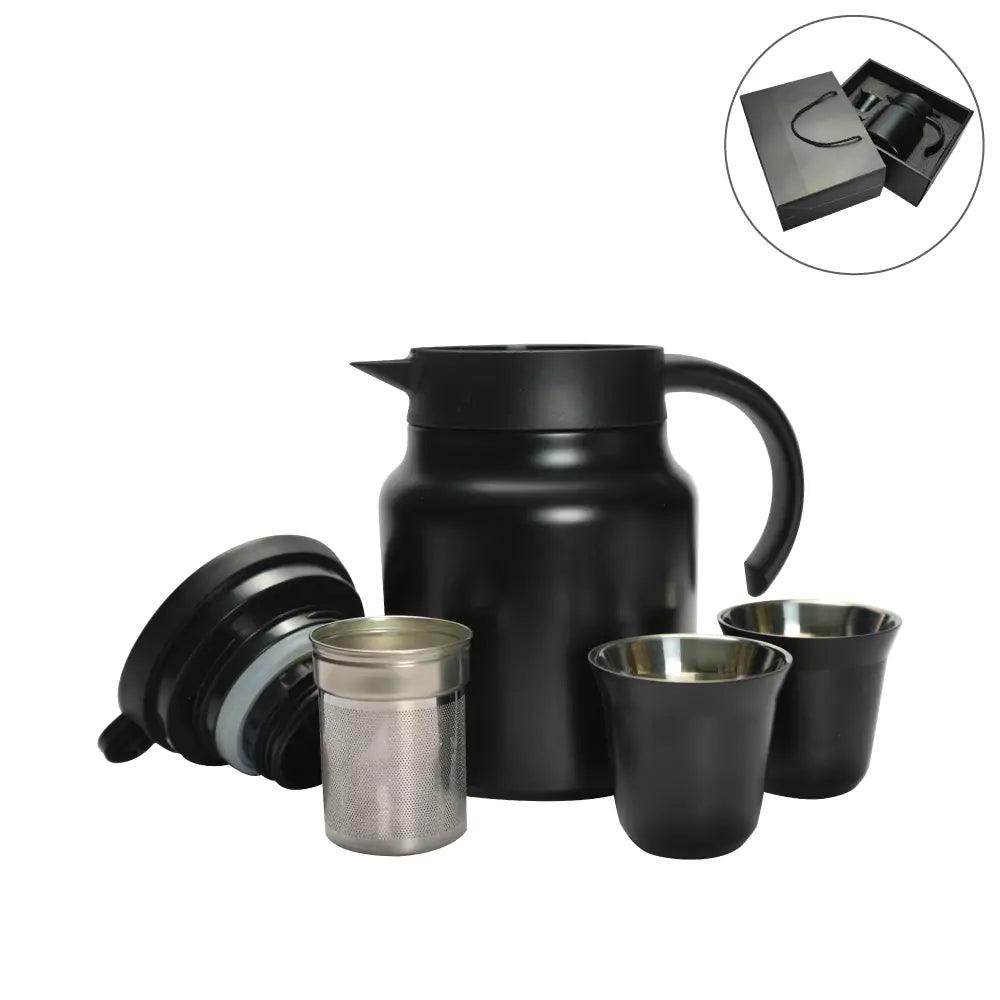 Arabic Tea & Coffee Pot with Cups Set 1000 ml - Grace Customs