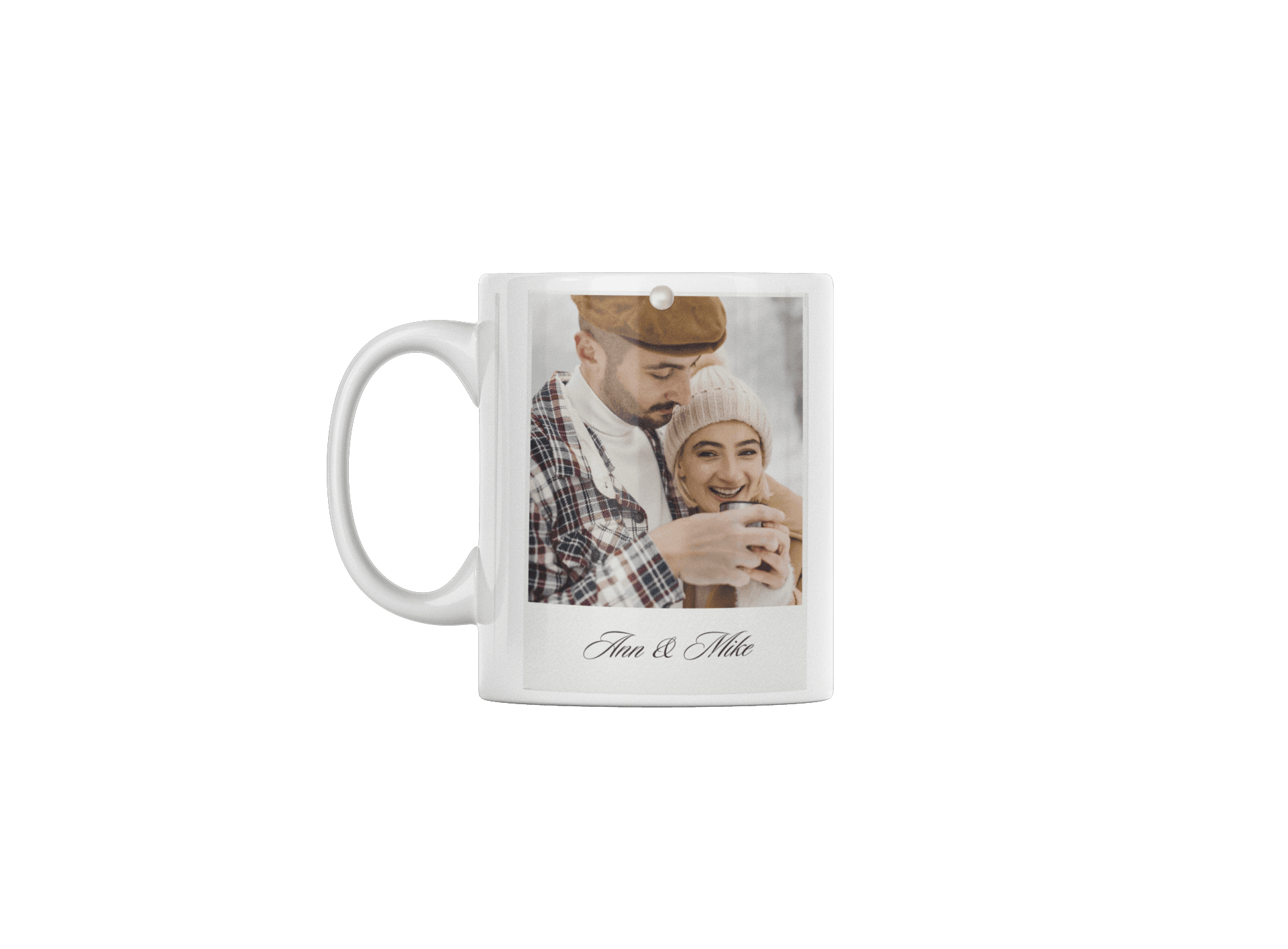 Customized 11 oz White Ceramic Mug - Grace Customs