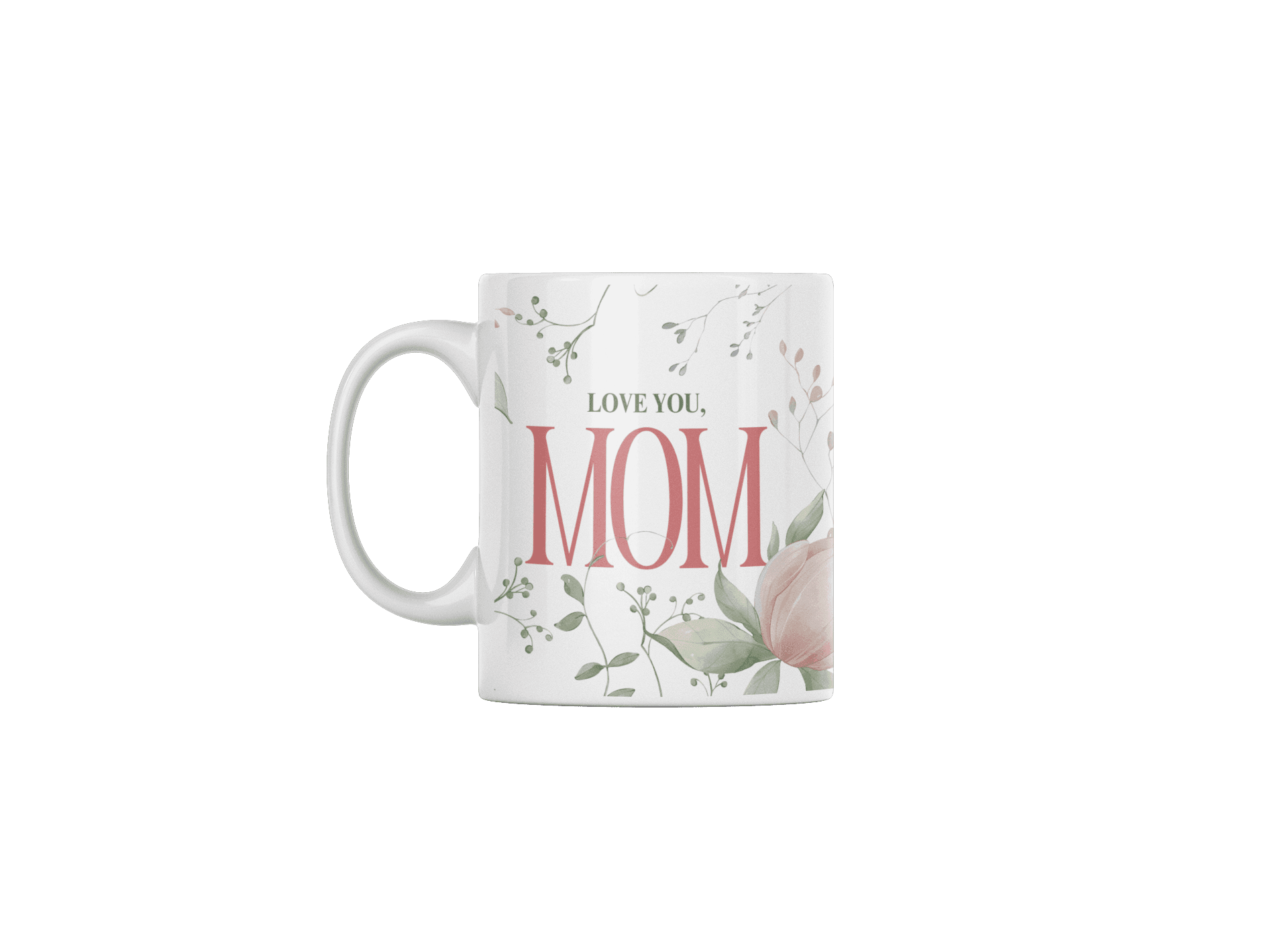 Customized 11 oz White Ceramic Mug - Grace Customs