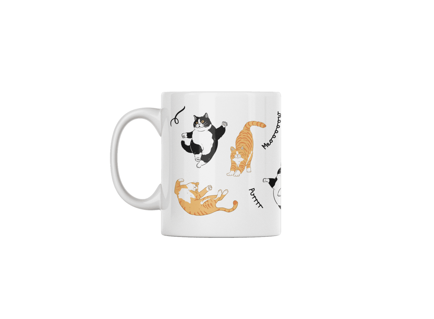 Customized 11 oz White Ceramic Mug - Grace Customs