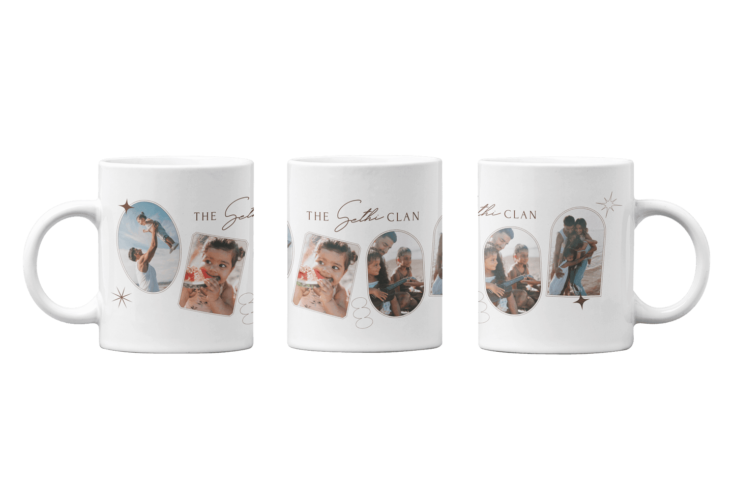 Customized 11 oz White Ceramic Mug - Grace Customs