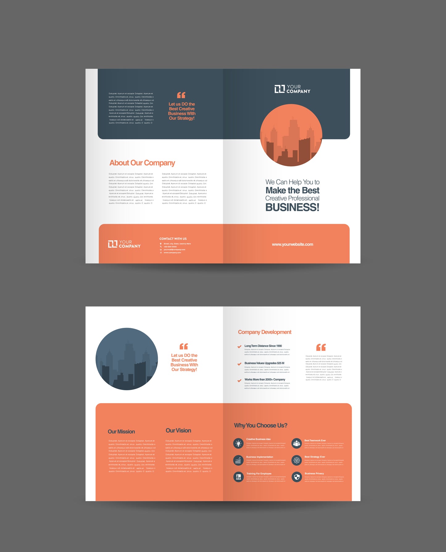 Bifold Brochure (Glossy paper 170gsm)