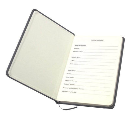 A5 Notebook with pen holder - Grace Customs