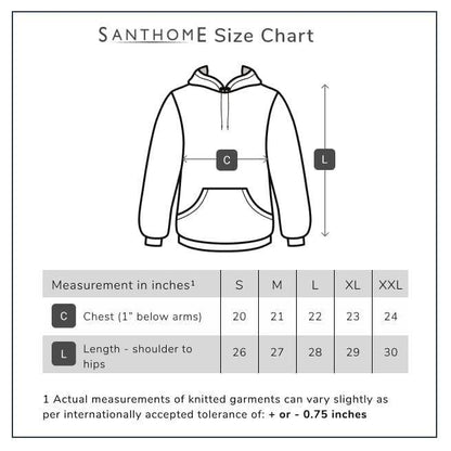 ARTIK - SANTHOME Hoodie without Zipper - Grace Customs