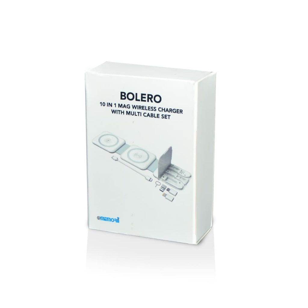 BOLERO - @memorii 2 in 1 Wireless Charger with Multi Cable Set - Grace Customs