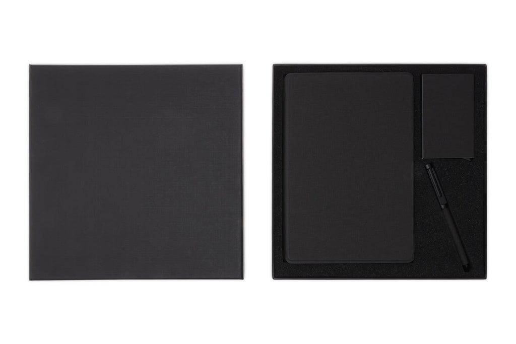 TESSIN - CHANGE ZERO Sustainable Gift Set with Refillable Notebook, Pen & Cardholder - Grace Customs