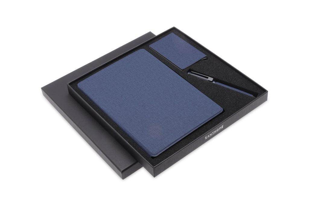 TESSIN - CHANGE ZERO Sustainable Gift Set with Refillable Notebook, Pen & Cardholder - Grace Customs