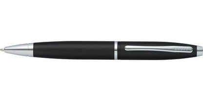 Cross Calais™ Matte Black/ Blue with Polished Chrome Appointments Ballpoint Pen - Grace Customs