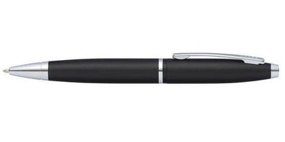 Cross Calais™ Matte Black/ Blue with Polished Chrome Appointments Ballpoint Pen - Grace Customs