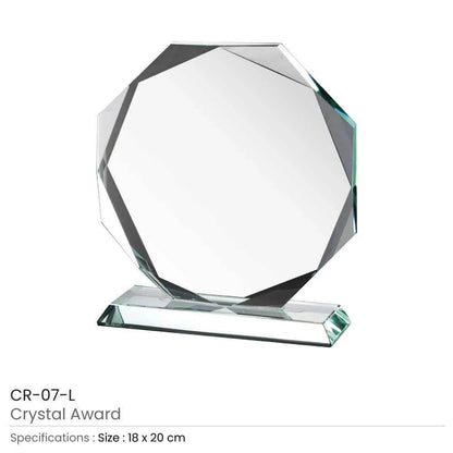 Crystal Awards CR-07 - Grace Customs