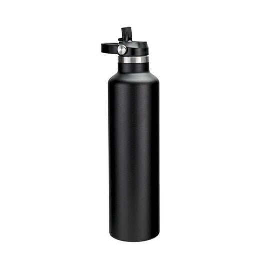 Vacuum Stainless Steel Bottle with Sports Lid - 1L - Grace Customs