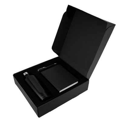 ARGAKI - SANTHOME Gift Set- SS Bottle, Notebook and Pen - Grace Customs