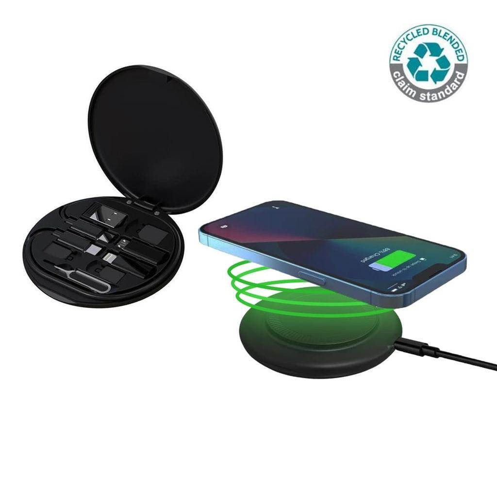 OSLO Mag - @memorii Recycled 15W Magnetic Wireless Charger Multicable Set - Grace Customs