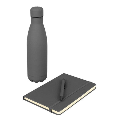 LAUTA - Giftology Set of Stainless Bottle, Notebook and Pen - Grace Customs
