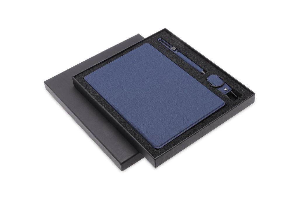 LENZEN - CHANGE ZERO Sustainable Gift Set with Refillable Notebook, Pen & USB Keychain - Grace Customs