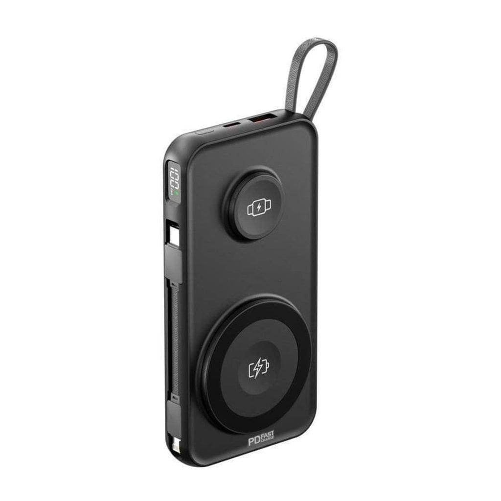 ROTTERDAM - @memorii® 10,000mAh Universal Wireless Powerbank with inbuilt cables - Grace Customs
