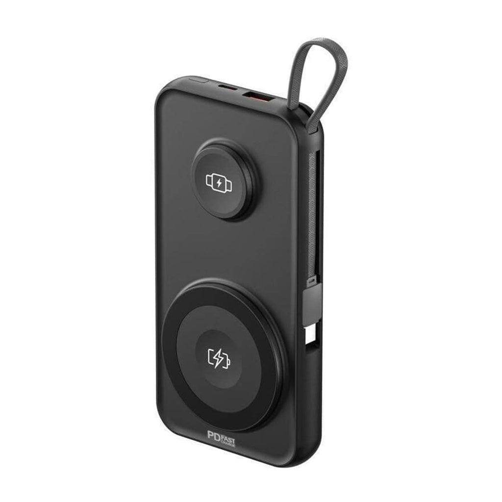 ROTTERDAM - @memorii® 10,000mAh Universal Wireless Powerbank with inbuilt cables - Grace Customs