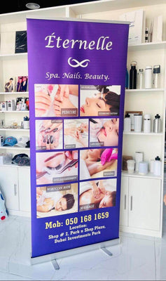Rollup Banner / Standee 85 cm x 200 cm - Grace Customs