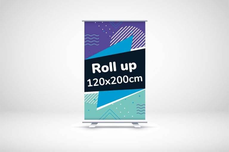 Rollup Banner / Standee 120 cm x 200 cm - Grace Customs